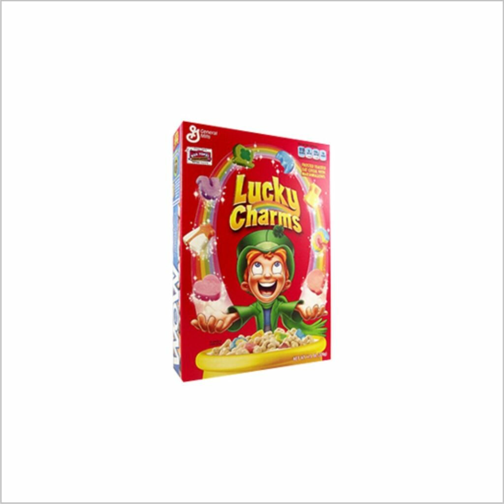 Colorful Cereal Packaging Boxes
